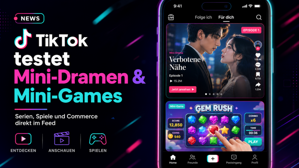 Interessant für Creator-Formate mit Serienlogik, Community-Bindung und künftigen Plattform-Monetarisierungsmodellen.